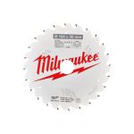 Диск пиляльний по дереву PFTE THIN KERF MILWAUKEE, діаметр 184х30х1,6мм, 24 зуб. (4932471297)