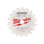 Диск пиляльний по дереву PFTE THIN KERF MILWAUKEE, діаметр 65х5/8"х1,6мм, 24 зуб. (4932471311)