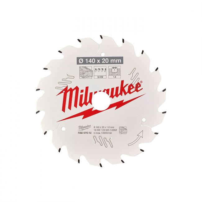 Пильный диск Milwaukee PFTE 165х15.87х1.6мм 40 зубьев (4932471312)