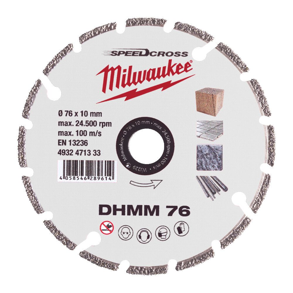 Алмазный диск Milwaukee DHММ 76 (4932471333)