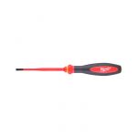 Диэлектрическая отвертка Milwaukee VDE SL0.8х4.0х100мм (4932471446)
