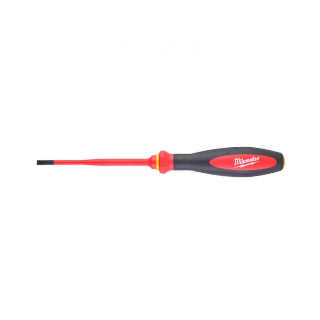 Диэлектрическая отвертка Milwaukee VDE SL1.0х5.5х120мм (4932471447)