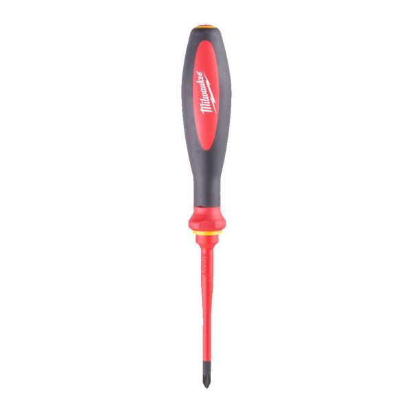 Викрутка VDE діелектрична тонка MILWAUKEE PZ1х80мм (4932471450)