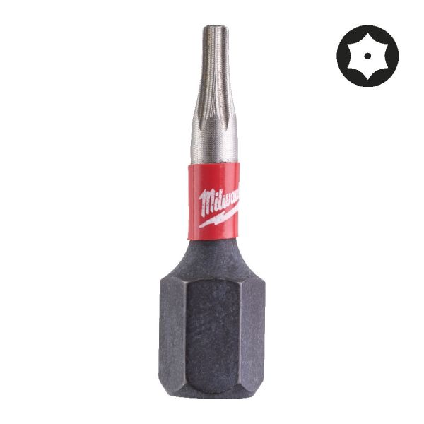 Біта SHOCKWAVE MILWAUKEE, TX BO7, 25мм, (2шт) (4932471577)