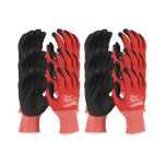 Рукавиці робочі MILWAUKEE, з опором порізам 1/А рівня, розмір 11/XXL, (12 пар) (4932471617)