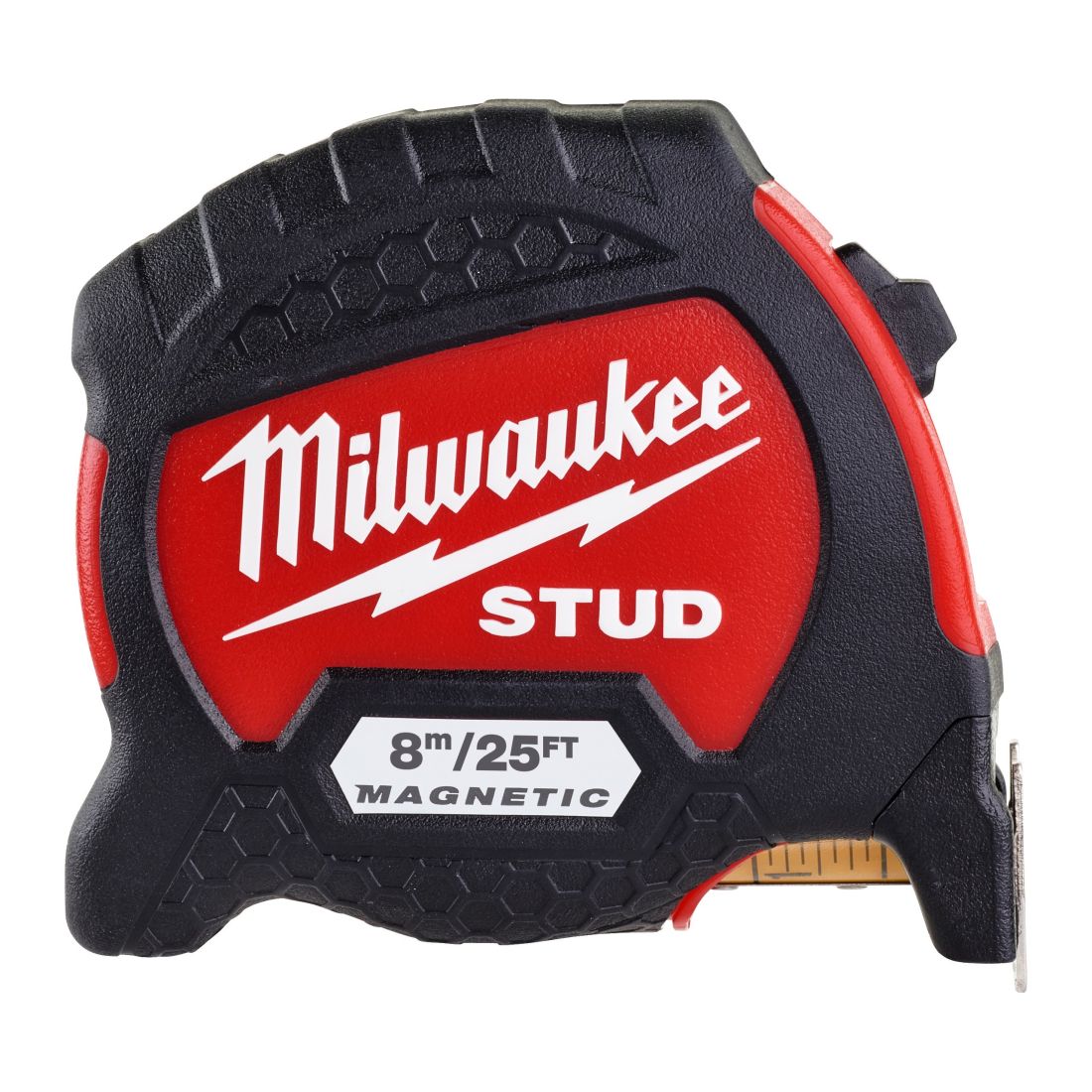 Рулетка магнитная STUD MILWAUKEE GEN II, 8м/25фт (33мм), (заміна на 4932498766) (4932471629)