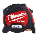 Рулетка магнитная STUD MILWAUKEE GEN II, 8м/25фт (33мм), (заміна на 4932498766) (4932471629)