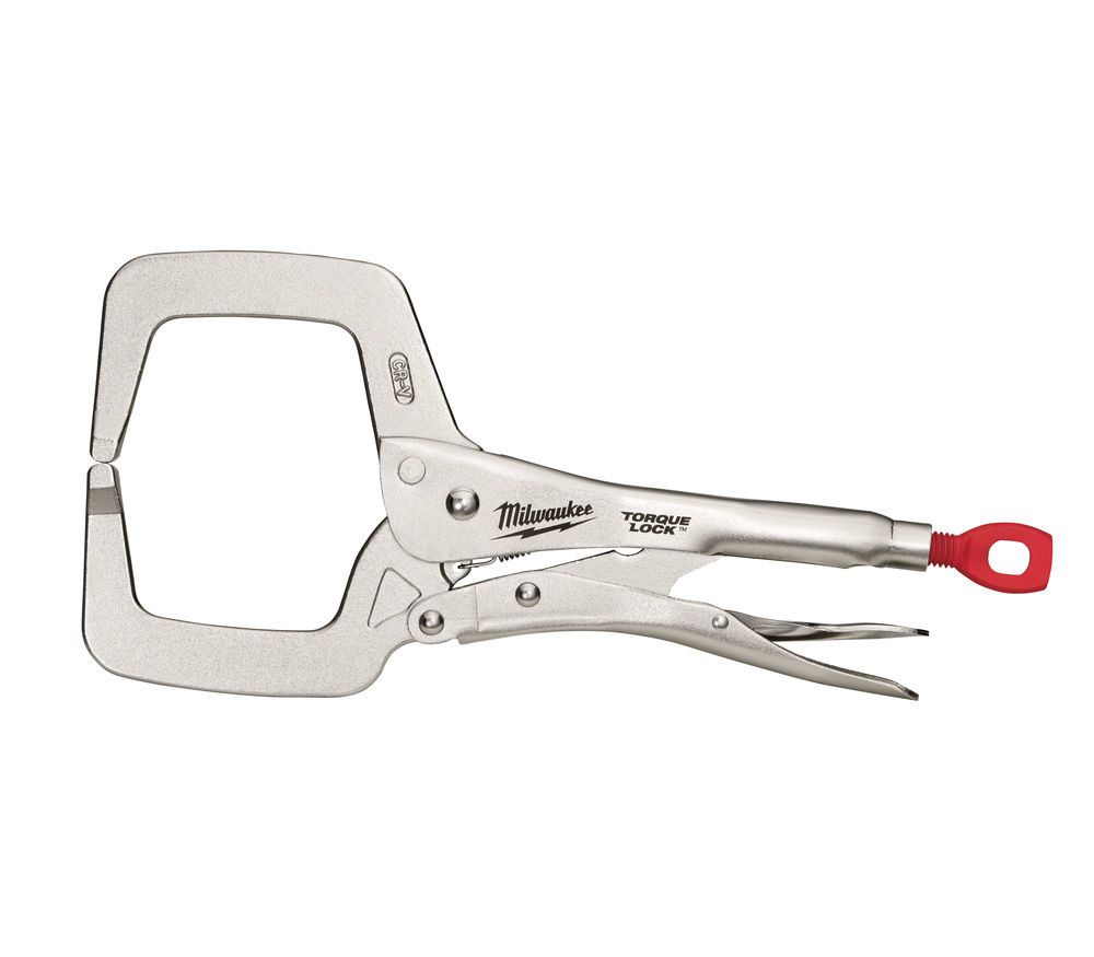 Затискач-струбцина тип С Torque Lock MILWAUKEE, 90х90мм (нерухомі губки), 280мм (4932471728)