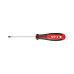 Викрутка магнітна з тригранною рукояткою MILWAUKEE, SL 0,6x3,мм (4932471777)