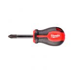 Викрутка магнітна з тригранною рукояткою короткая MILWAUKEE, SL 1,2x6,5x45мм (4932471780)