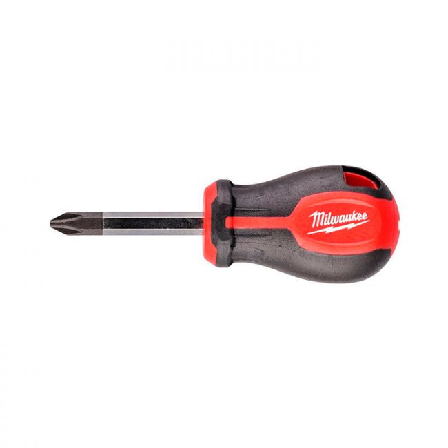 Викрутка магнітна з тригранною рукояткою короткая MILWAUKEE, SL 1,2x6,5x45мм (4932471780)