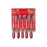 Набір викруток магнітних з тригранною рукояткою MILWAUKEE, (PZ1/PZ2/PH1/ PH2/ SL3/SL5,5/ SL6,5/ SL6,5/SL8) (10шт) (4932471808)