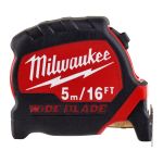 Рулетка MILWAUKEE WIDE BLADE, 5м/16фт (33мм) (4932471817)