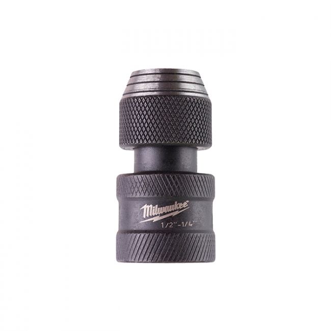 Перехідник ударний ShW MILWAUKEE, з квадрата 1/2'' на 1/4'' Hex (4932471828)