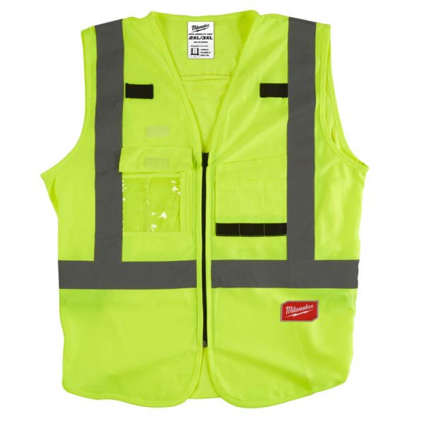 Жилет сигнальный желтый Milwaukee L/XL (4932471890)