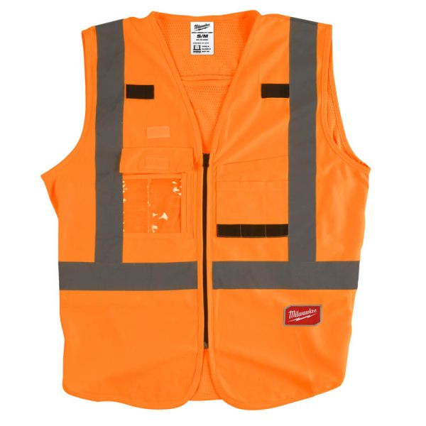 Жилет сигнальный оранжевый Milwaukee S/M (4932471892)