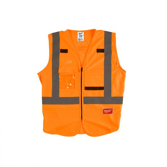 Жилет помаранчевий MILWAUKEE, сигнального забарвлення (L / XL) (4932471893)