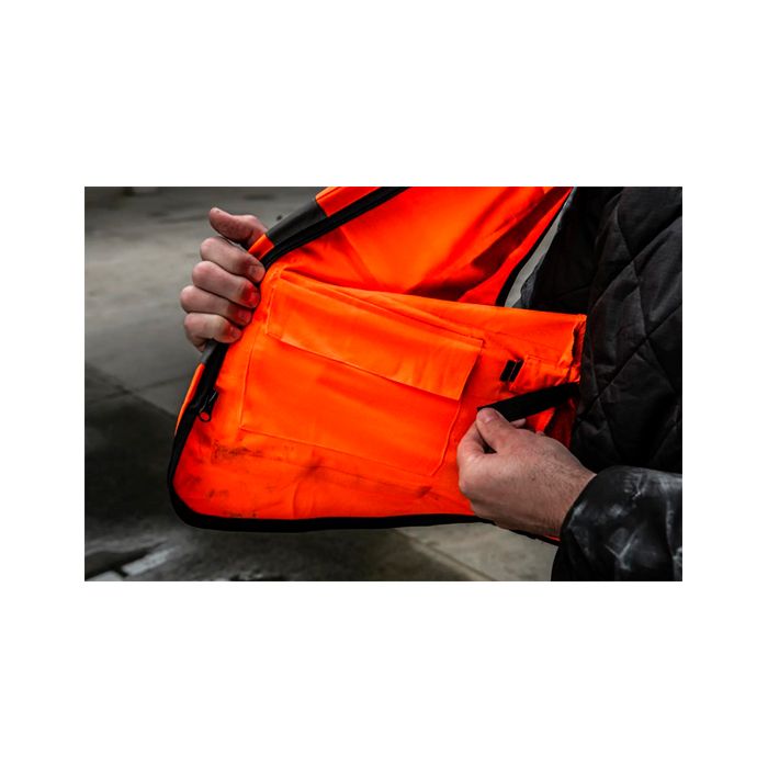 Жилет сигнальный Премиум оранжевый Milwaukee S/M (4932471898)