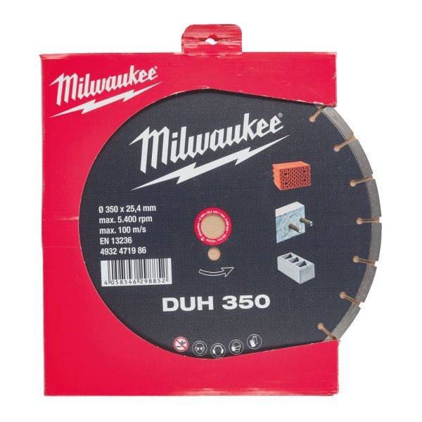 Диск алмазный Milwaukee DUH 350 (4932471986)