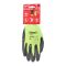 Рукавиці робочі сигнальні Hi-Vis MILWAUKEE, з опором порізам 3/C рівня, розмір 8/M (4932478131)