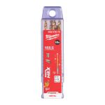 Свердло по металу RedHEX SHOCKWAVE™ HSS-TiN MILWAUKEE, діаметр 4,0х71,5х26мм, (10шт), пластикова коробка (4932478178)