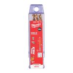 Свердло по металу RedHEX SHOCKWAVE™ HSS-TiN MILWAUKEE, діаметр 4,5х76х29мм, (10шт), пластикова коробка (4932478179)