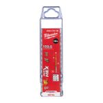 Свердло по металу RedHEX SHOCKWAVE™ HSS-TiN MILWAUKEE, діаметр 5,0х80х31мм (10шт), пластикова коробка (4932478180)