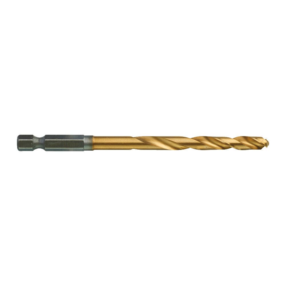 Свердло по металу RedHEX SHOCKWAVE HSS-TiN MILWAUKEE, діаметр 6,0х105х63мм, (10шт), пластикова коробка (4932478181)