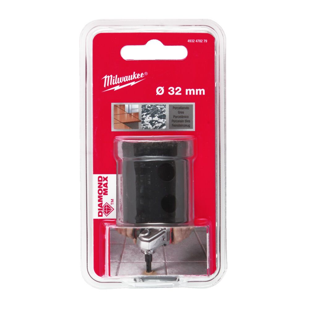 Коронка алмазная Milwaukee Diamond Max 32мм (4932478279)