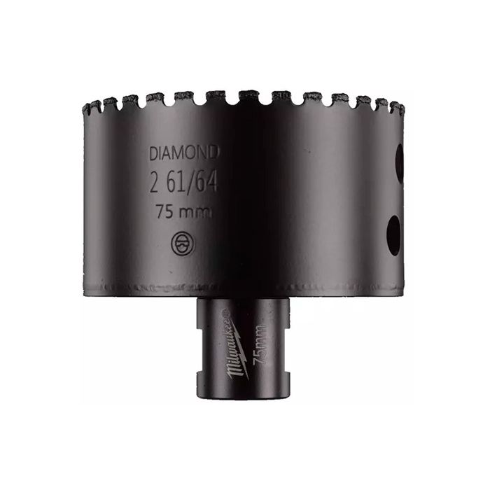 Коронка алмазна Diamond Max MILWAUKEE, O75мм (4932478286)