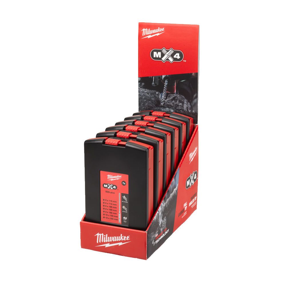 SDS+ MX4 CD 6x7pc Set-1pc (4932478673)