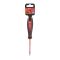 Викрутка з тригранною рукояткою ізольована VDE MILWAUKEE, SL 0,4х2,5х75 (4932478712)
