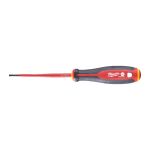 Викрутка з тригранною рукояткою ізольована VDE MILWAUKEE, SL 0,5х3,0х100мм (4932478713)