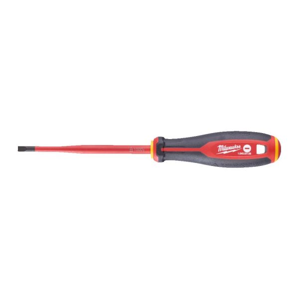 Викрутка з тригранною рукояткою ізольована VDE MILWAUKEE, SL 1,0х5,5х125мм (4932478716)