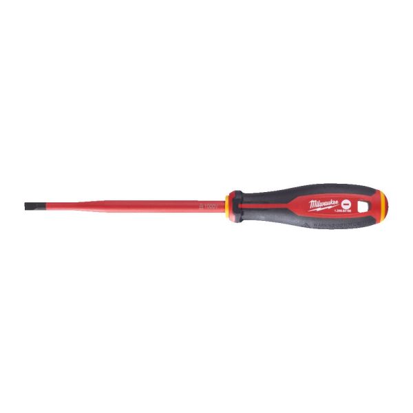 Викрутка з тригранною рукояткою ізольована VDE MILWAUKEE, SL 1,2х6,5х150мм (4932478717)