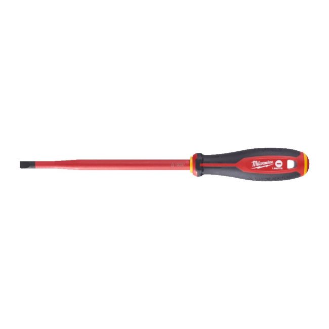 Викрутка з тригранною рукояткою ізольована VDE MILWAUKEE, SL 1,6х8,0х175мм (4932478718)