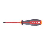 Викрутка з тригранною рукояткою ізольована VDE MILWAUKEE, PZ2х100мм (4932478726)