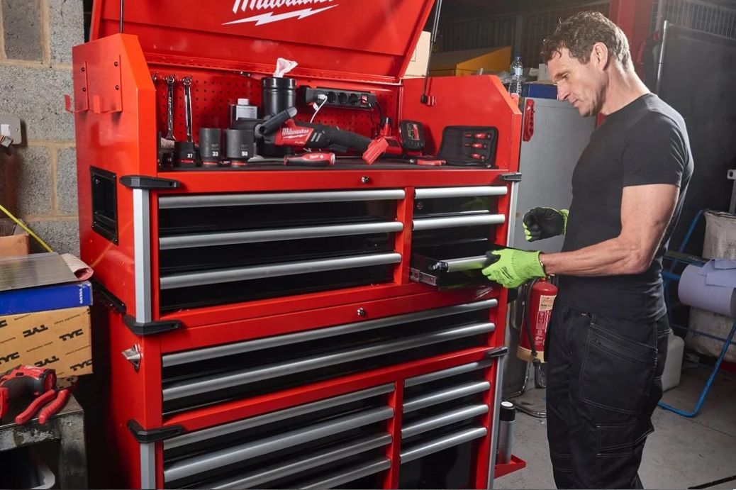 Ящик для інструментів MILWAUKEE STC46-1, 46''/117см, 6 полок (4932478854)