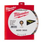 Диск алмазний Speedcross MILWAUKEE ADD 350, діаметр 350мм (асфальт) (4932478952)