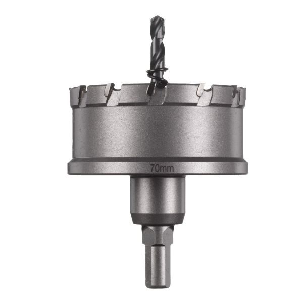 Коронка Holesaw TCT MILWAUKEE, для сталі/нержавіючої сталі, діаметр 70мм (4932479053)