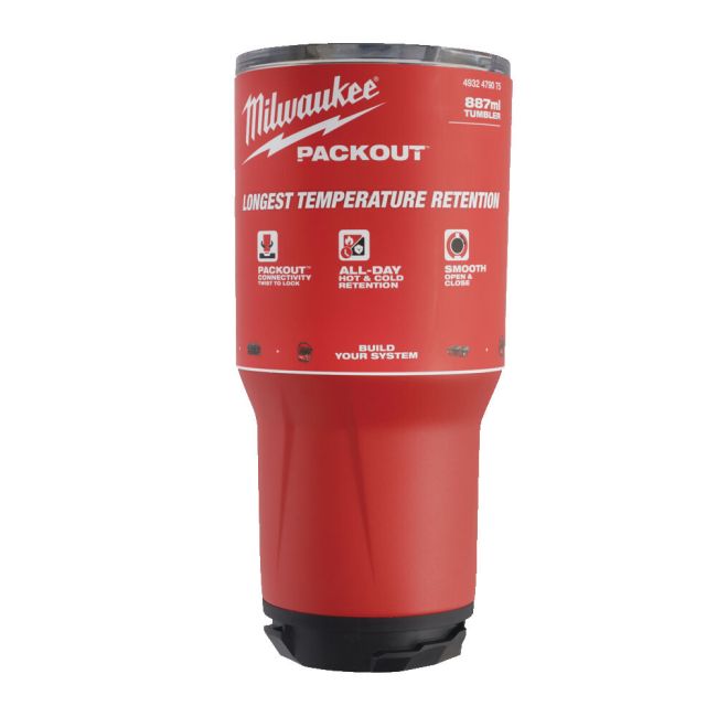 Термокружка 887 мл (1 шт) PACKOUT TUMBLER 887 ML RED - 1PC XXX (4932479075)