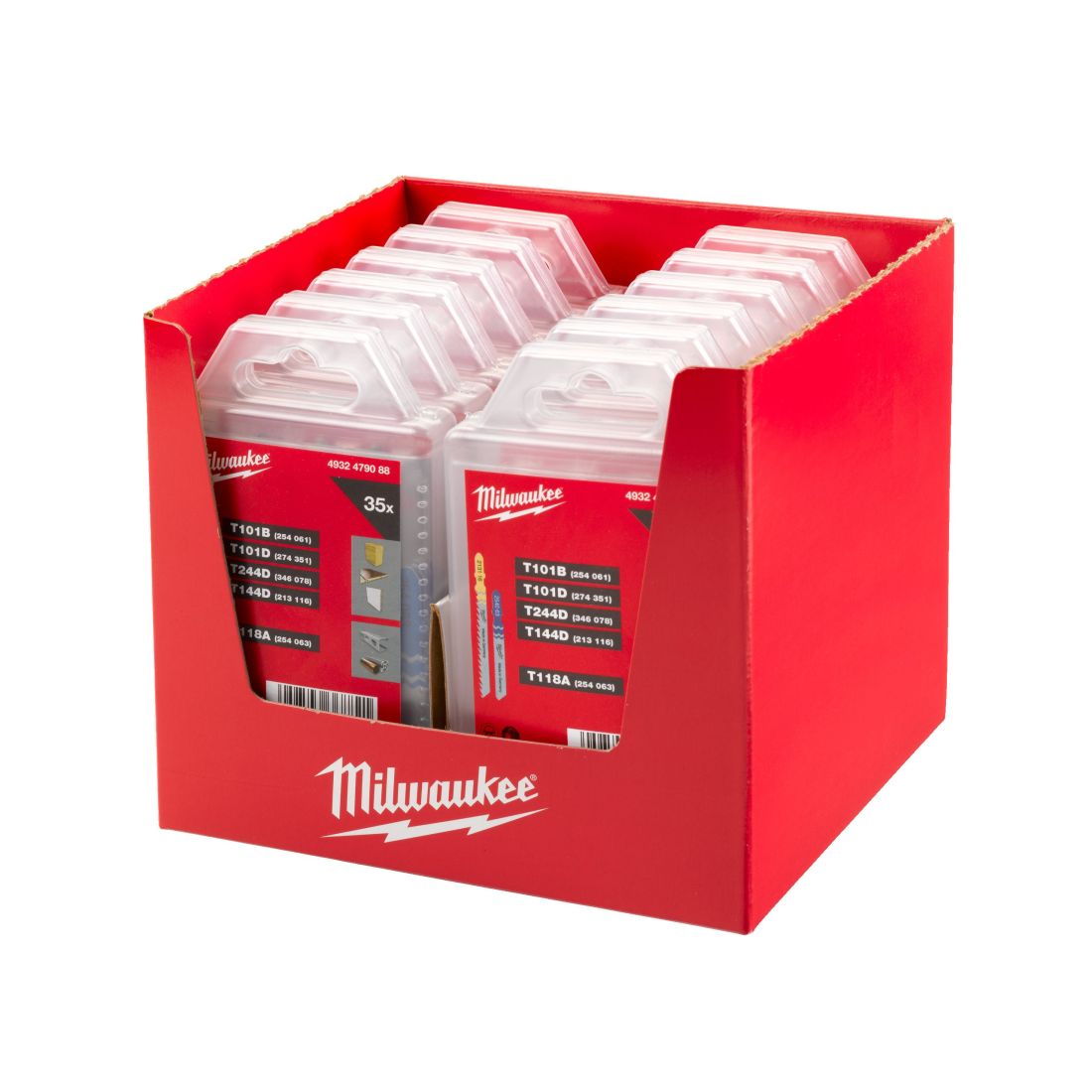 Набір полотен для лобзиків MILWAUKEE, (35шт) (4932479088)