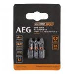 Біта ударна AEG AAK252PZ1, PZ1, 25мм (3шт) (4932479170)