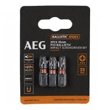 Біта ударна AEG AAK252PZ3, PZ3, 25мм (3шт) (4932479172)