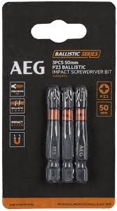 Біта ударна AEG AAK502PZ3, PZ3, 50мм (3шт) (4932479185)