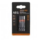 Біта ударна AEG AAK503H6, HEX6, 50мм (3шт) (4932479194)