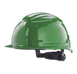 Каска захисна BOLT100 невентильована для промислового альпінізму зелена MILWAUKEE (4932479249)