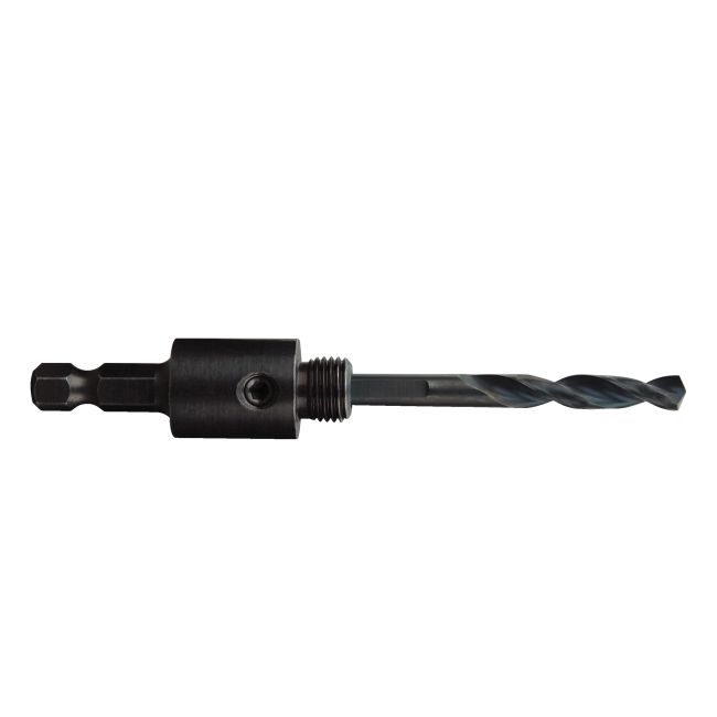 Хвостовик для коронок Bi-Metal HOLE DOZER діаметрами 14-30мм MILWAUKEE 1/2"x20 хвостовик Hex 9,5мм (4932479465)