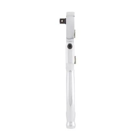 Тріскачка хромована шарнірна для головок 1/4'' MILWAUKEE, 140мм (4932479648)
