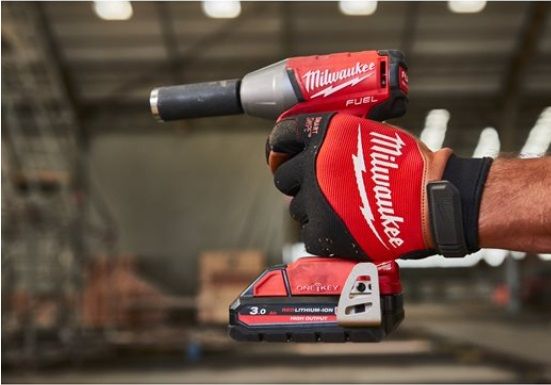 Рукавиці робочі зі шкіряними вставками MILWAUKEE, розмір 7/S (4932479726)